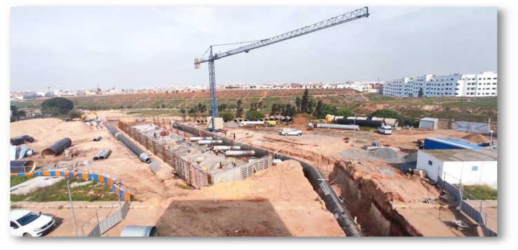 Renforcement AEP – Réseau de distribution - vue 1