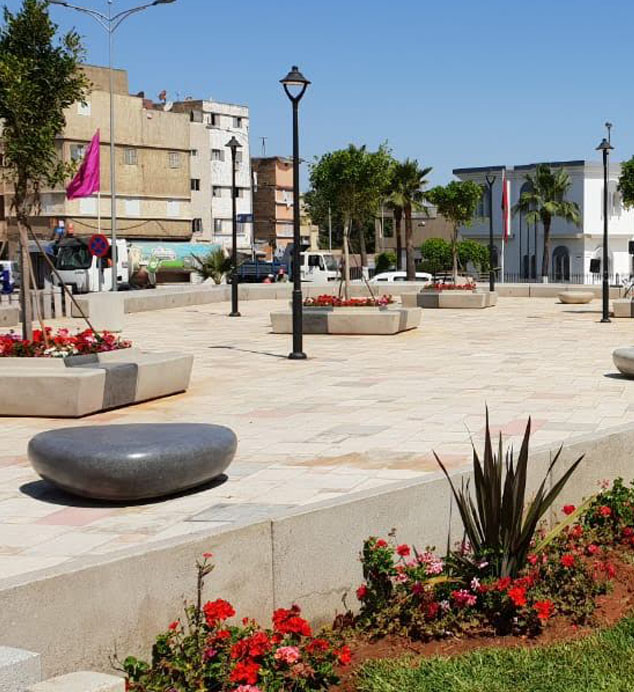 Piscines semi-olympiques et centre culturel – Sidi Bernoussi - vue 2